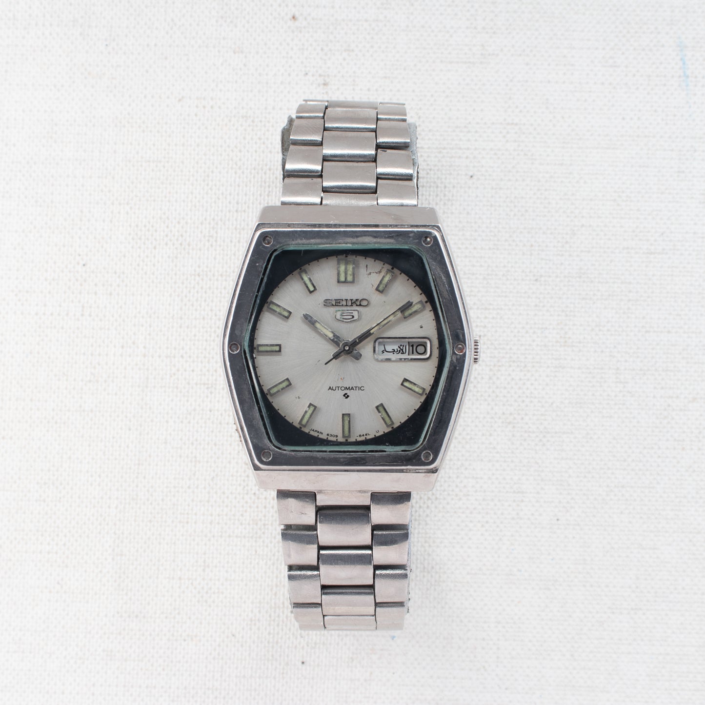 Vintage Seiko Automatic Silver & Grey Dials | TV & Cushion Cases | Refs: 5606-5000, 6309-5490, 7019-520B, 6119-5401, 6309-615A, 7009-5760, 6349-5080, 6309-5180, 6119-5000, 6349-5420