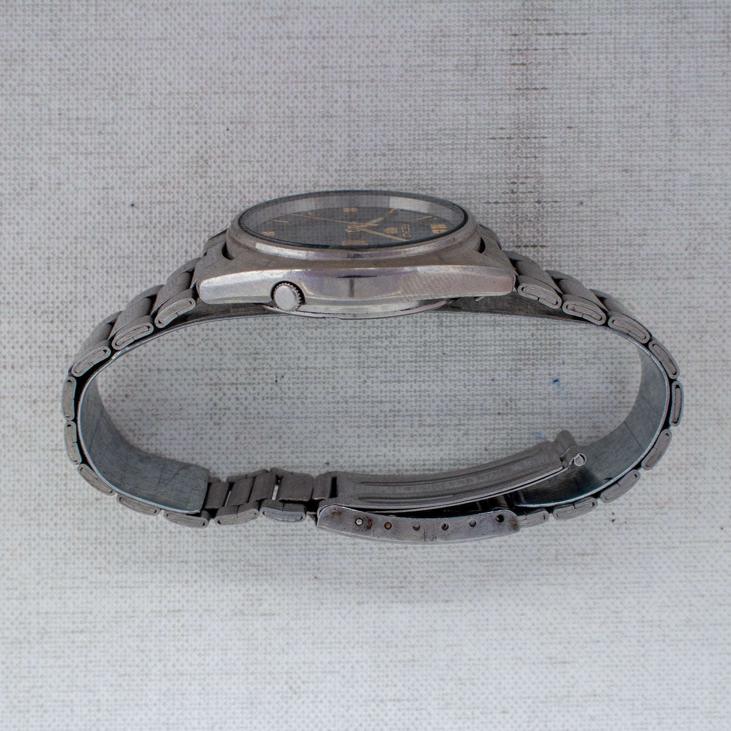 Vintage Seiko 5 Automatic Men's Watch | Black Dial 6309-8840 Italian/English Day