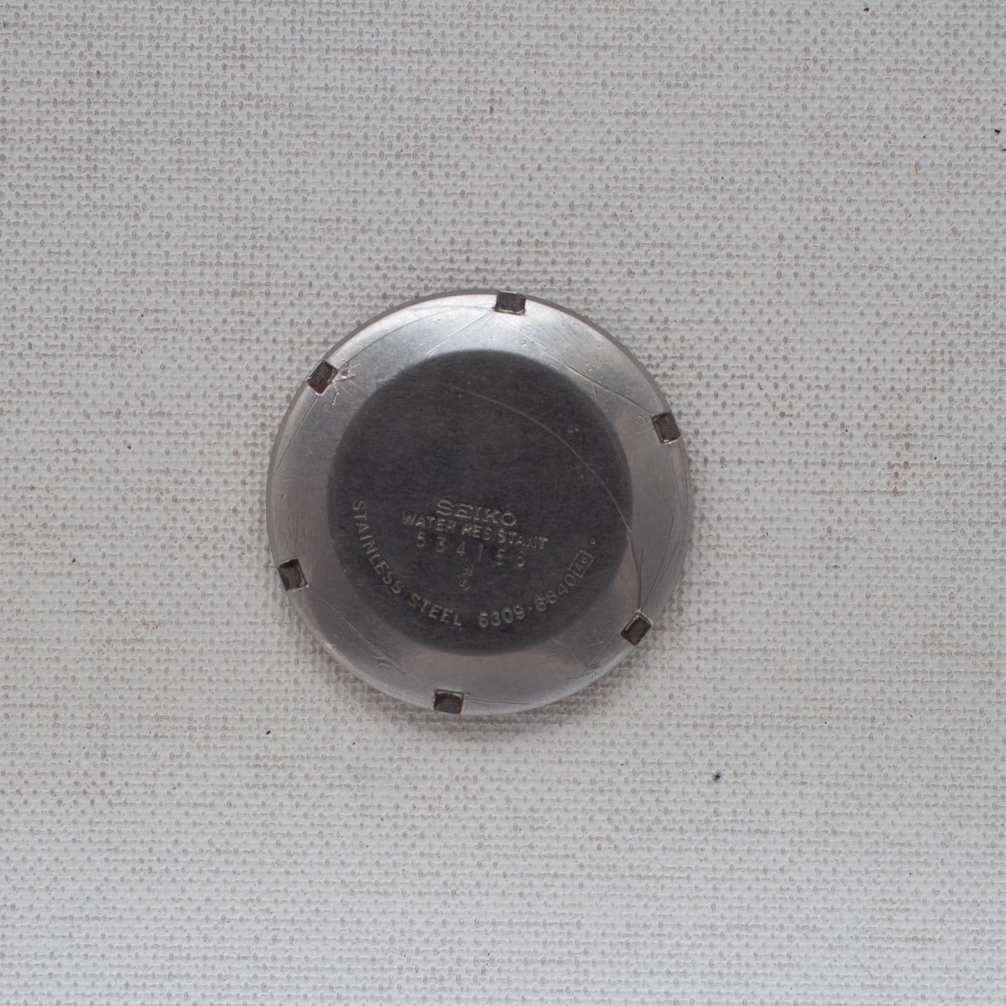 Vintage Seiko 5 Automatic Watch Grey Sunburst Dial 6309-8840 English/Spanish Day