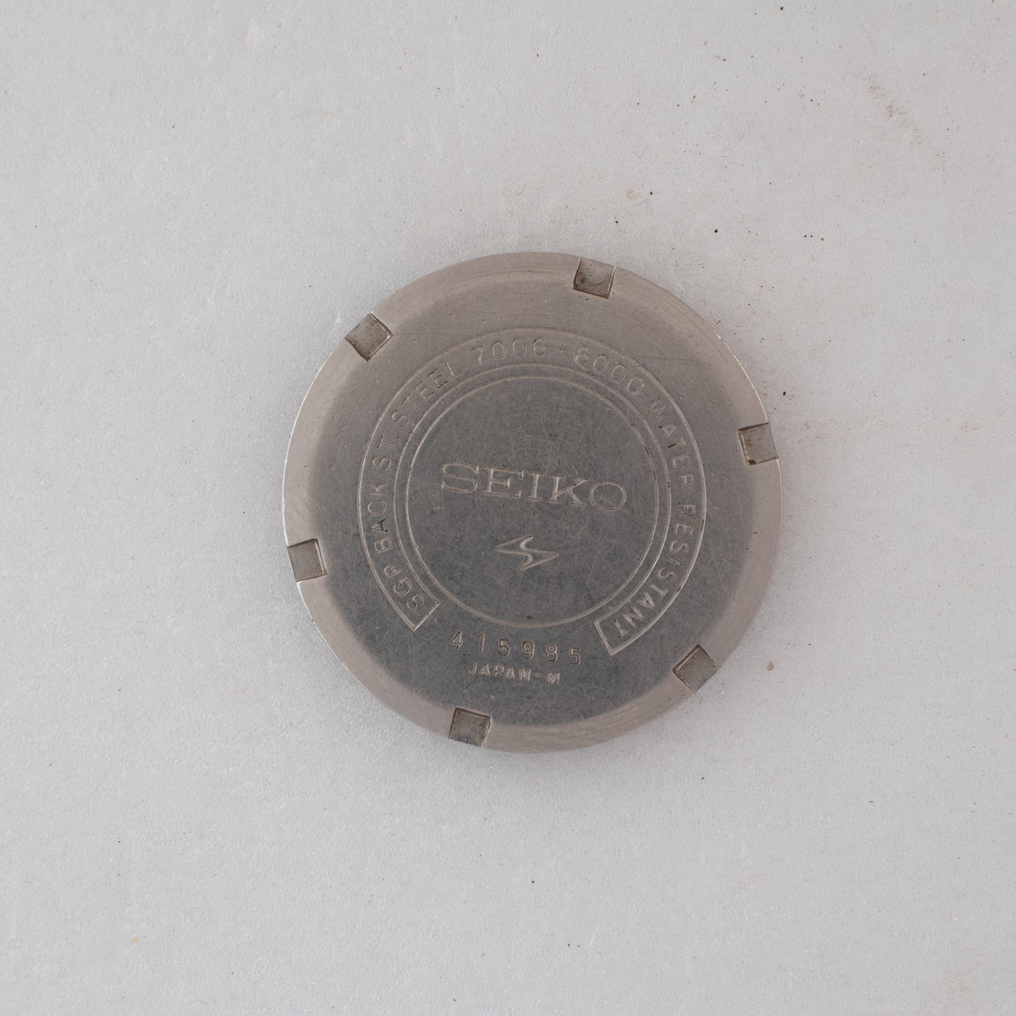 Vintage Seiko Automatic Cushion Case 7006-6000 Champagne Dial 19J Watch 1974