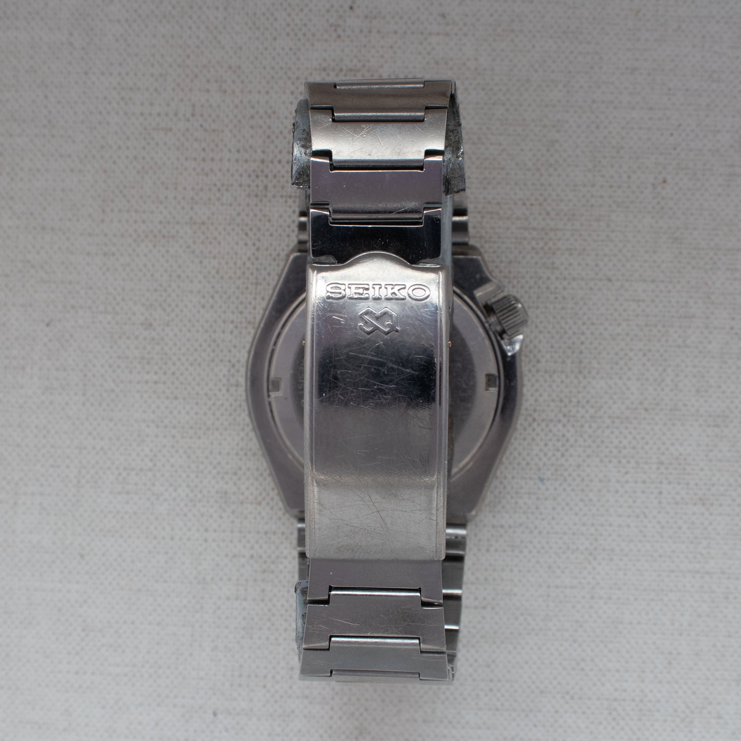 Vintage Seiko Sports 100 Quartz Watch 7546-703A Black Dial Arabic English Days